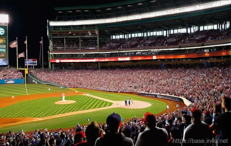 야구 역사의 중요한 사건 - **Prompt:** A futuristic and dynamic image of a modern baseball control room during a live game. Mul... 야구 역사의 중요한 사건 - **Prompt:** A futuristic and dynamic image of a modern baseball control room during a live game. Mul...