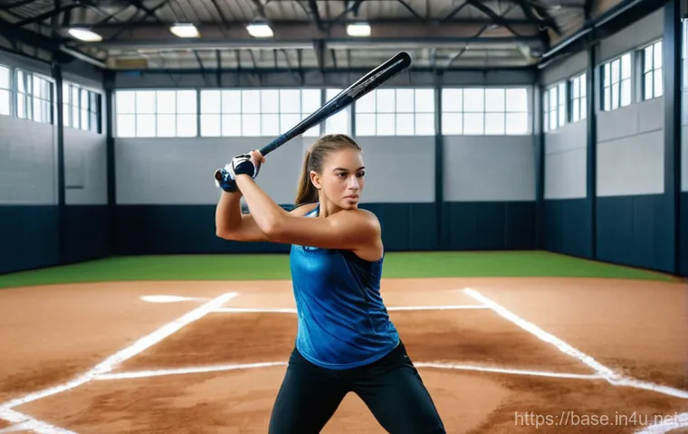 야구 드릴 연습법 - A male baseball player, in his early 20s, wearing a clean, modern baseball uniform with a cap, is in...