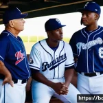 야구 팀의 캐미스트리 만드는 법 - **Image Prompt 1: The Guiding Presence**
A realistic, cinematic photograph of a diverse group of...